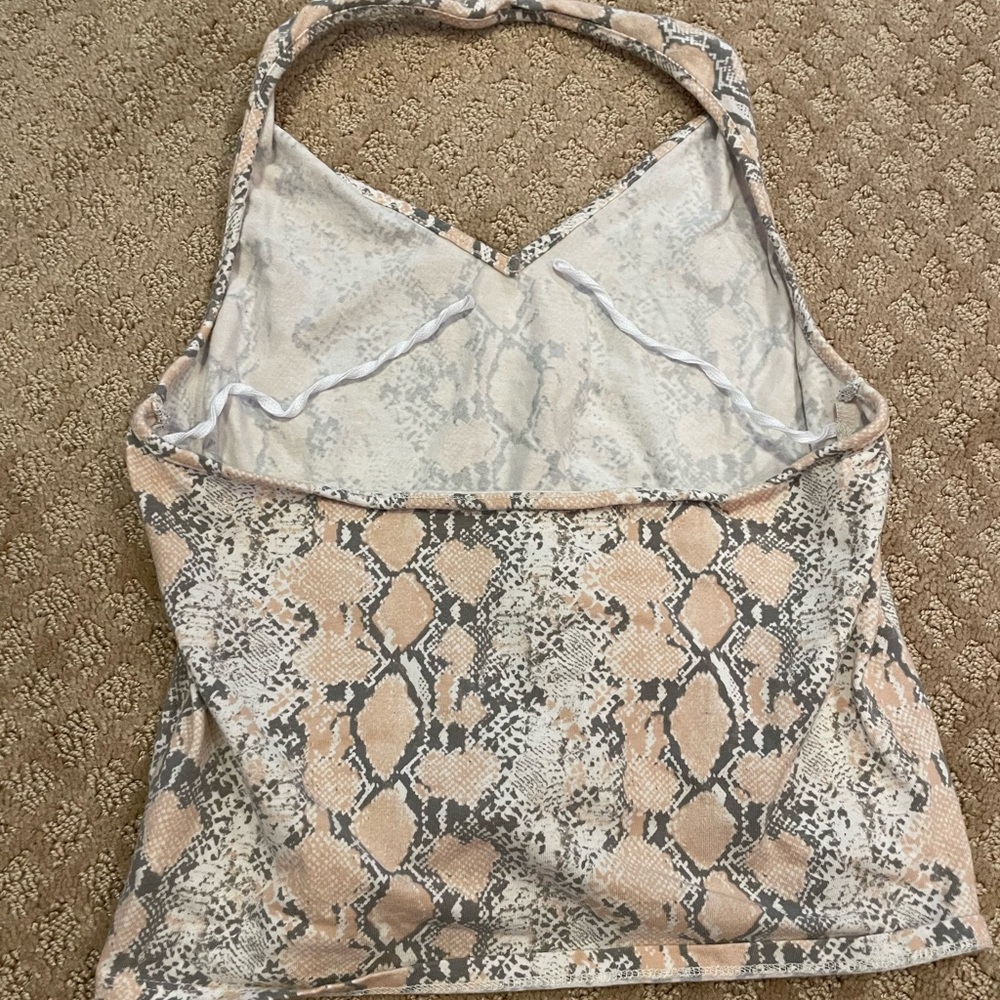 snake print top American Eagle